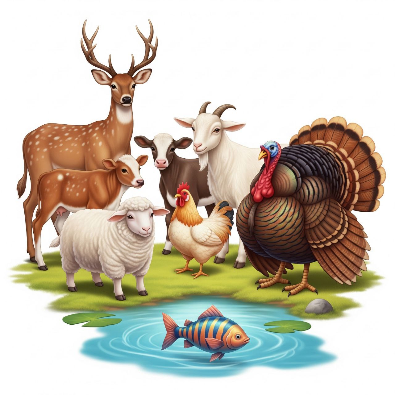 انواع گوشت‌های مناسب برای برگر (گوشت گاو، گوسفند، بوقلمون، گیاهی و ...)