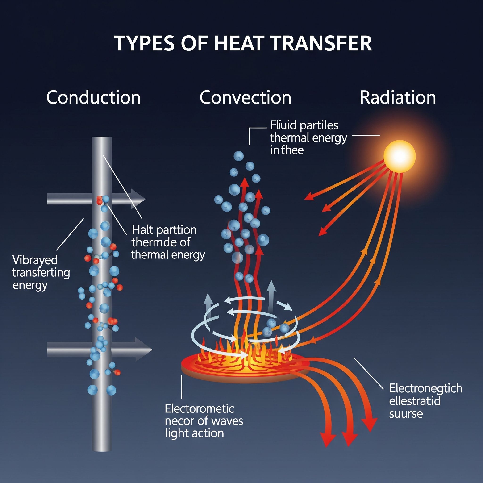 17-انواع مختلف انتقال حرارت