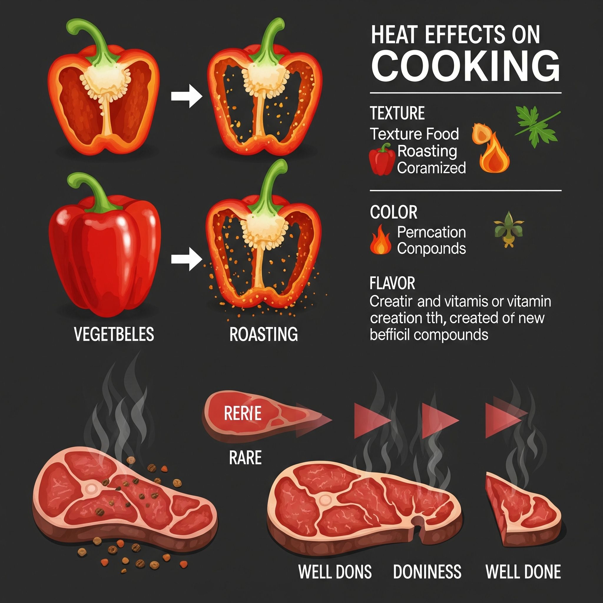 18-پخت و پز: حرارت اعمال شده به غذا