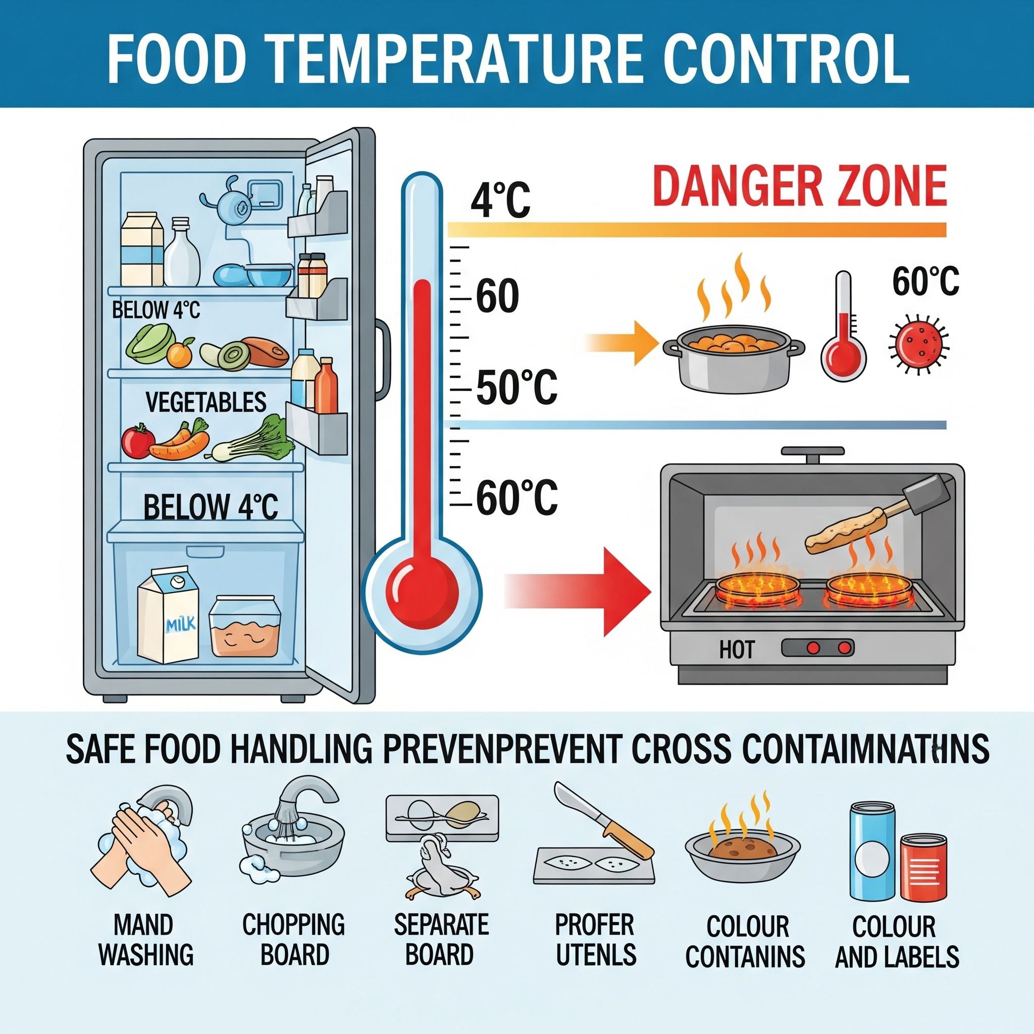 8-کنترل دما و منطقه خطر
