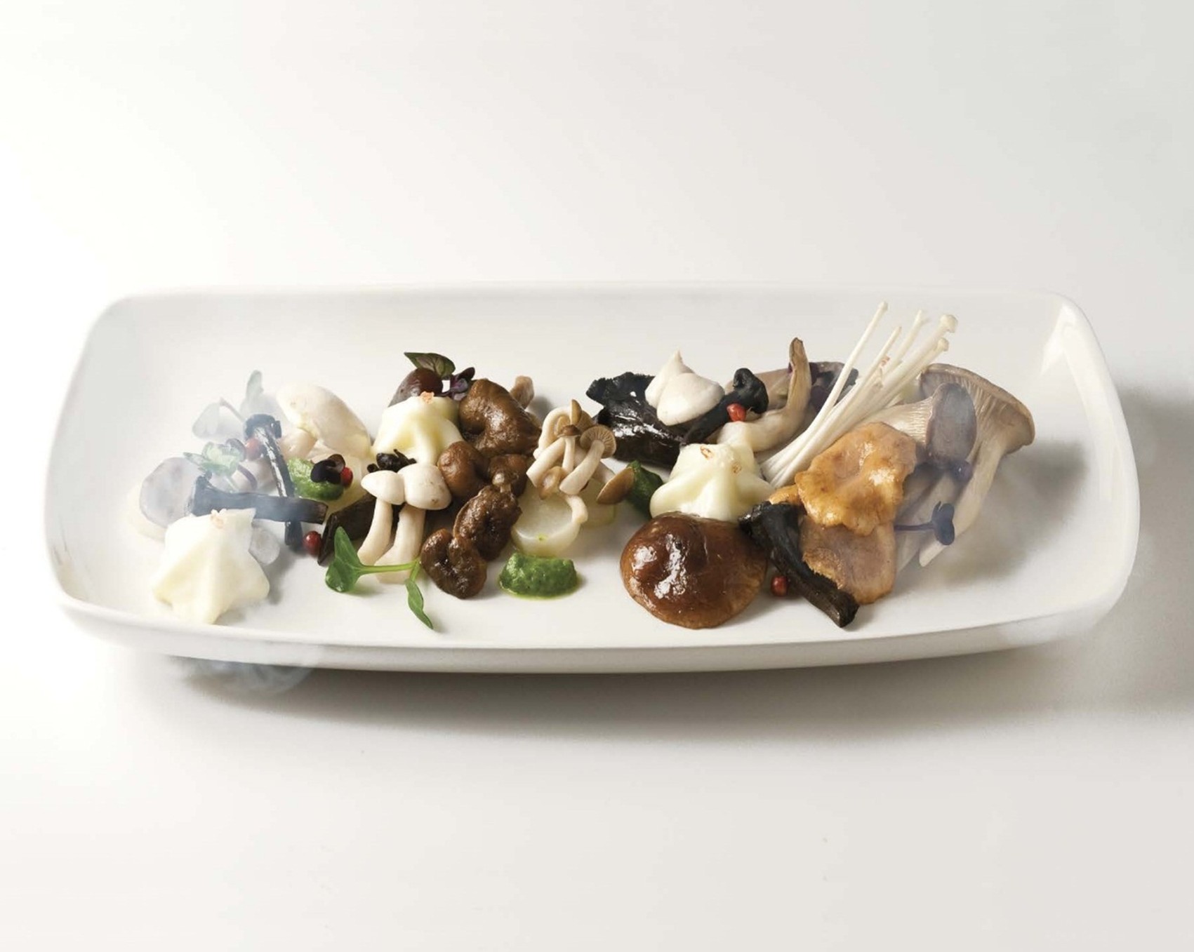 22-سالاد ترشی قارچ و دودی