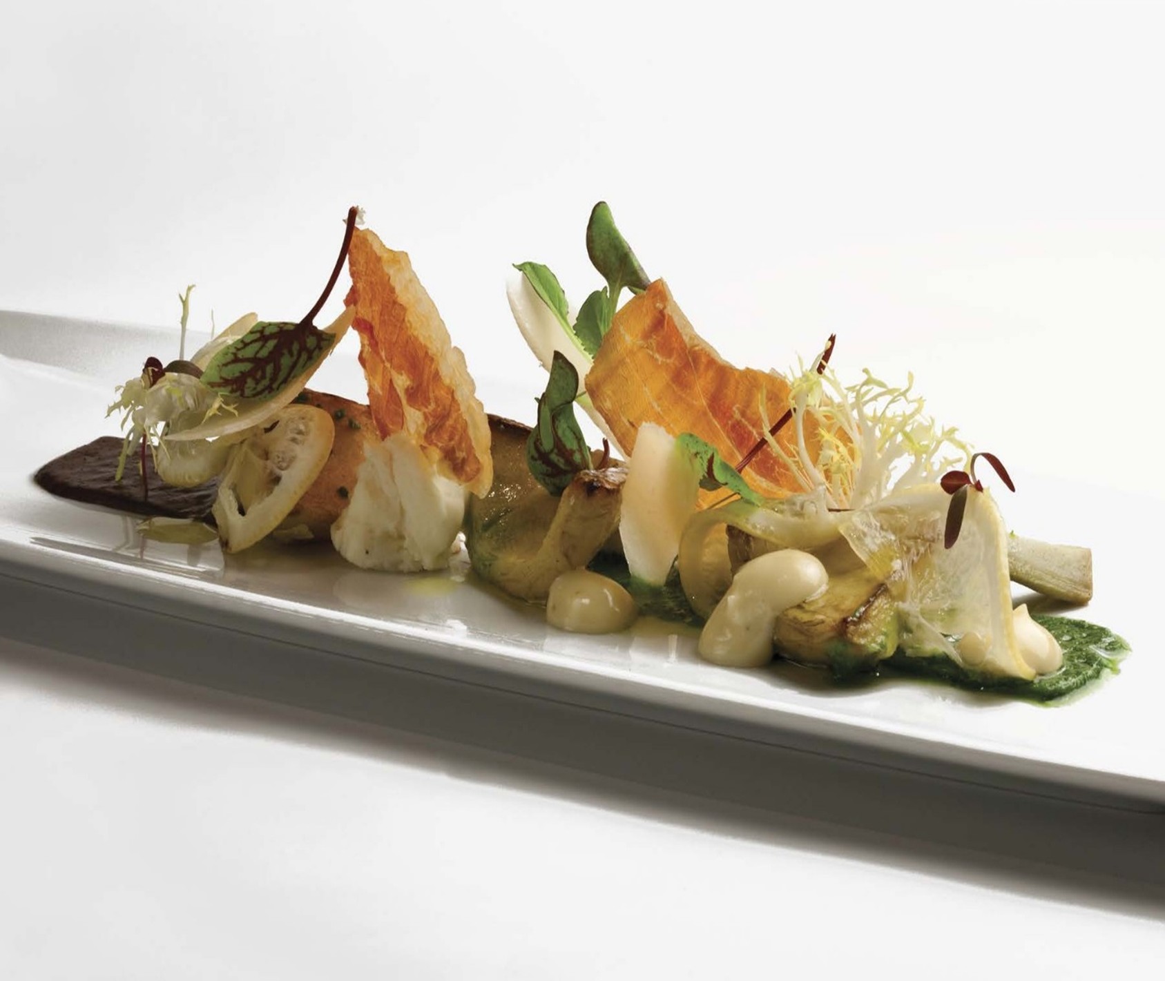 13-سالاد کنگر فرنگی با زیتون سیاه