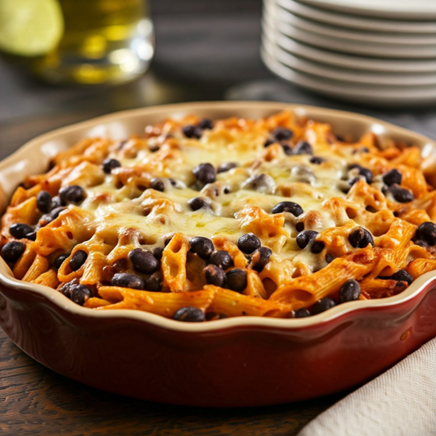 56-پای پاستای مکزیکی ( Mexican Pasta Pie )