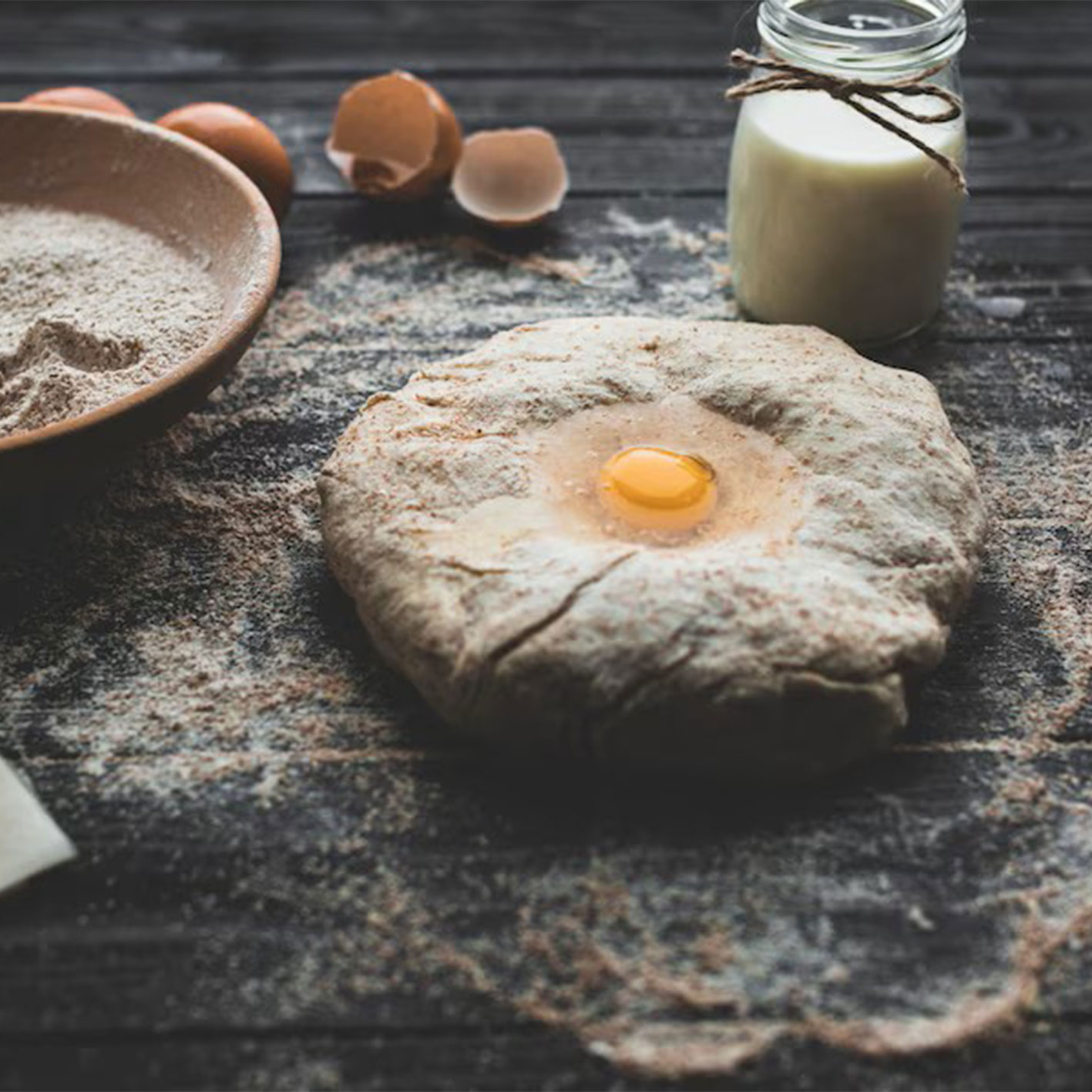 آزمایش دستی برای تشخیص قدرت آرد