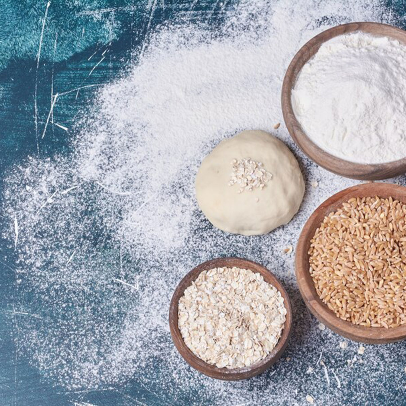 عوامل مؤثر بر تفاوت در نسبت جذب آب آردهای مختلف