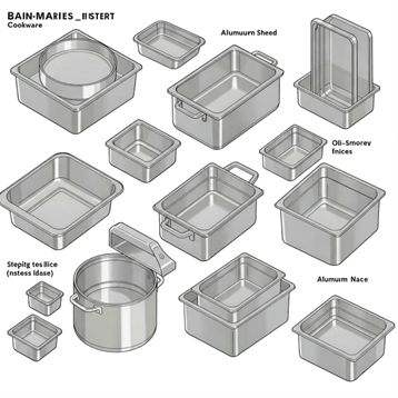 انواع ظروف پخت‌وپز (Types of Cookware)