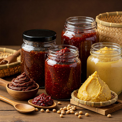خمیرهای تخمیرشده سویا (Fermented Soy Bean Pastes)