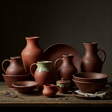 ظروف سفالی (Earthenware)