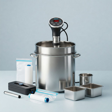 مخزن سووید و تجهیزات مرتبط (Sous Vide Tank and Related Equipment)
