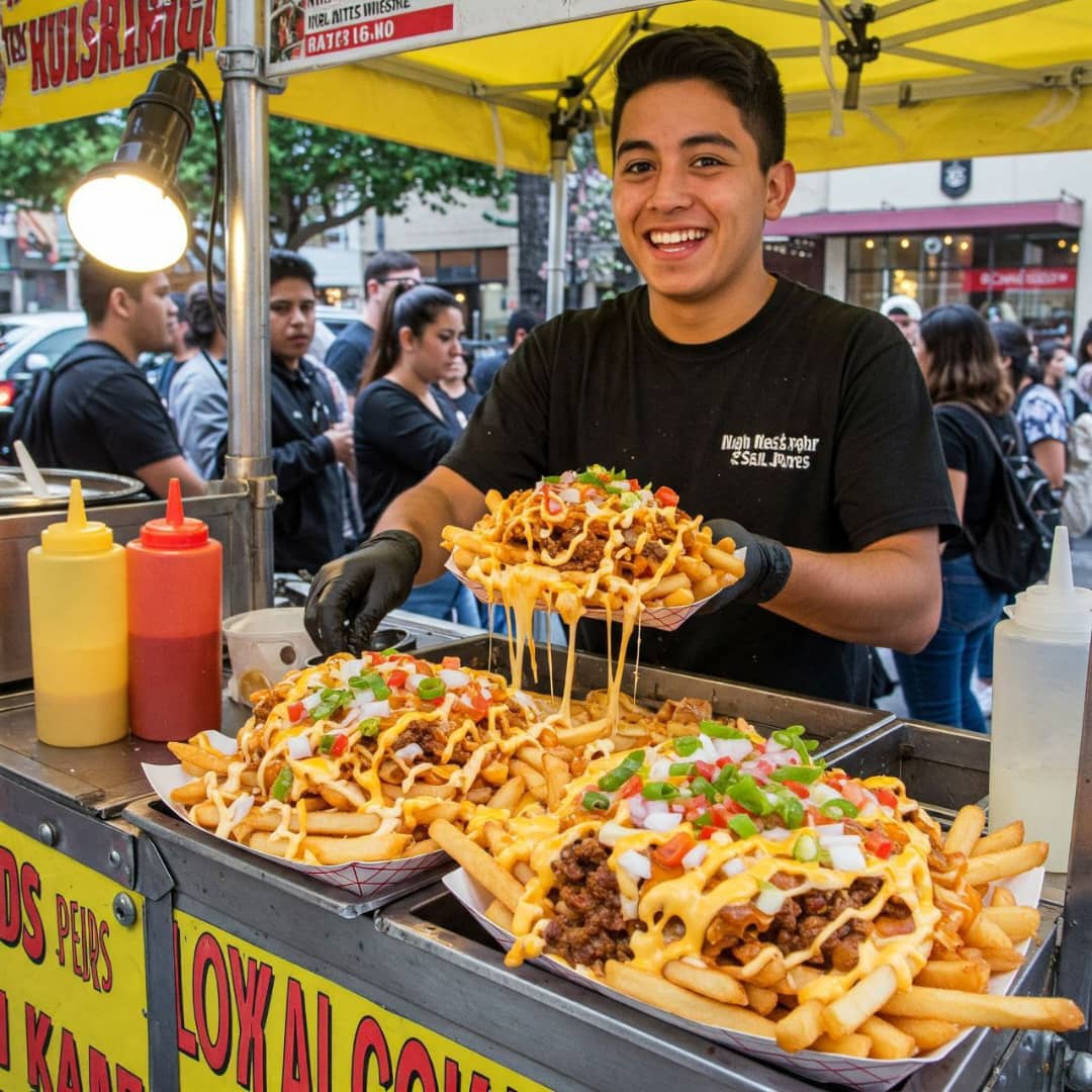 1-سیب‌زمینی های خیابانی Street fries