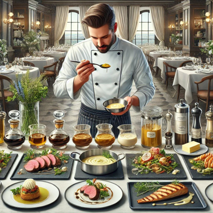 انتخاب سس مناسب برای غذا (Choosing the Right Sauce for the Dish)