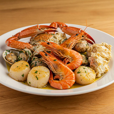 ترکیب سخت‌پوستان با سایر صدف‌ها (Combining Crustaceans with Other Shellfish)