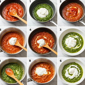 تکمیل سس‌ها با ماست   (Finishing Sauces with Yogurt)