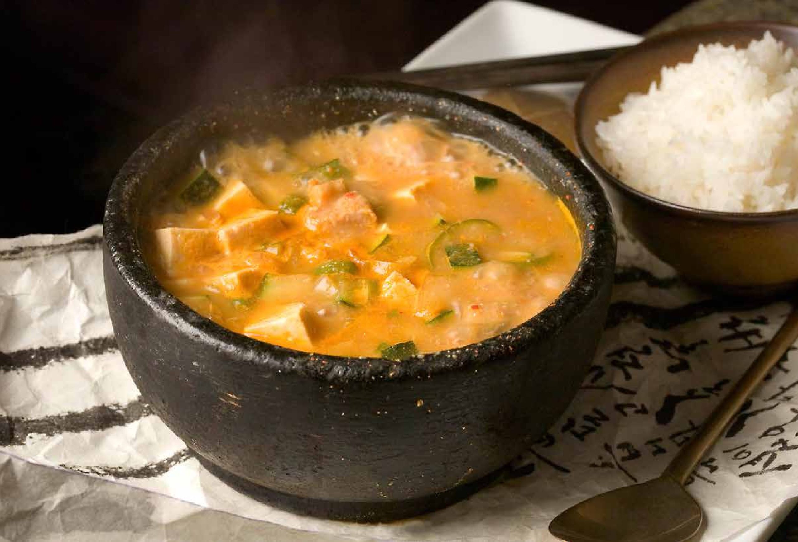 93-دن‌جانگ چیگه – خورشت میسوی کره‌ای (Den Jang Chige / Korean Miso Stew)