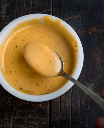 26-سس توتیا دریایی (Sea Urchin Sauce)