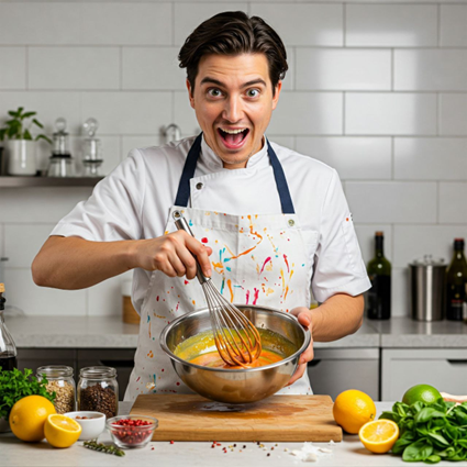 سس‌های امولسیفیه بداهه (Improvising Emulsified Sauces)