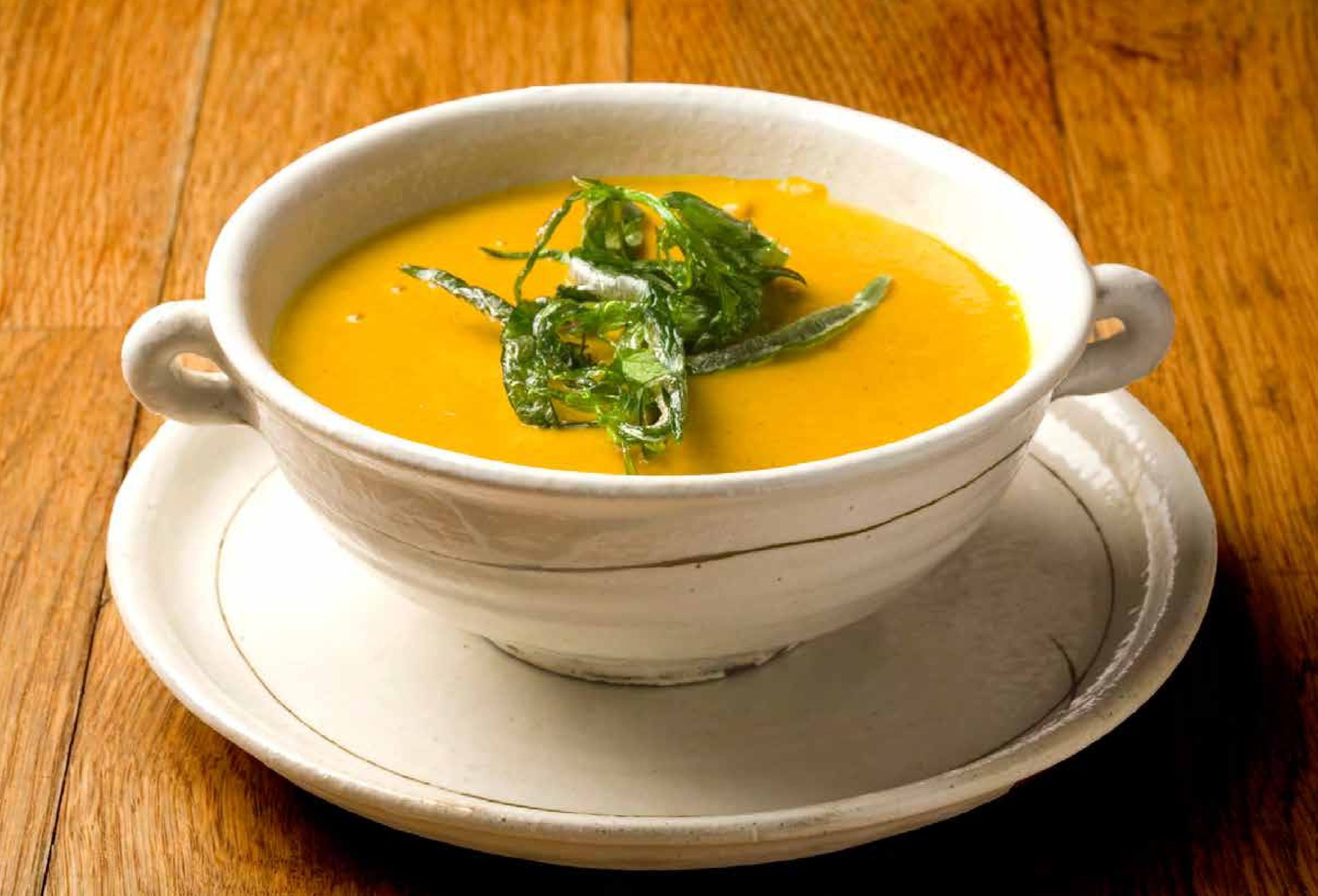 15-سوپ کدو حلوایی برشته Roasted Butternut Squash Soup