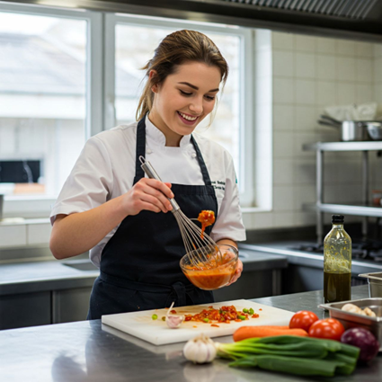 طراحی سس‌های ویژه و هماهنگی با طعم‌ها