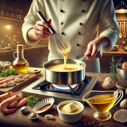 طعم‌ها و تکمیل‌کننده‌های خاص برای سس‌های ماهی (Special Flavors and Finishes for Fish Sauces)