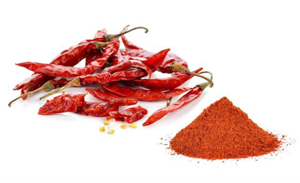 فلفل کاین و پودر فلفل چیلی(Cayenne Pepper and Ground Chiles) 