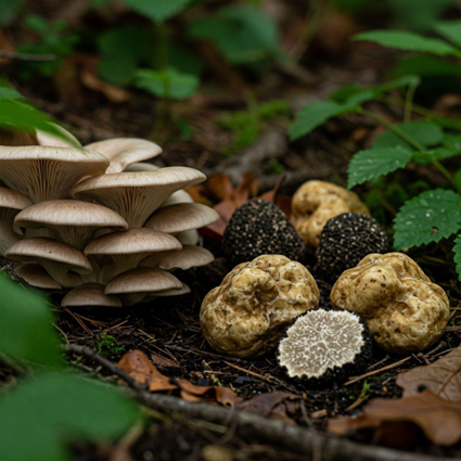 قارچ‌ها و ترافل‌ها  (Mushrooms and Truffles) 