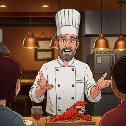 نکاتی برای سرآشپزهای رستوران (Tips for the Restaurant Chef)