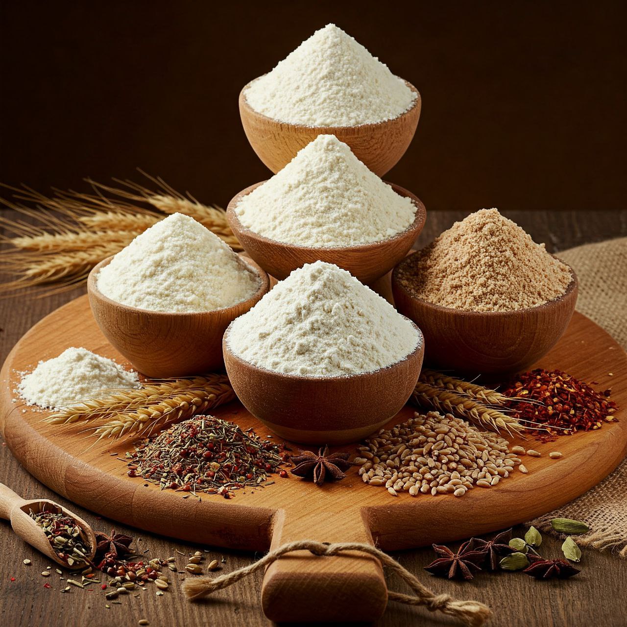 مقدمه‌ای بر آردهای مناسب تهیه پاستا سمولینا، نوع ۰۰، آرد کامل و غیره (Introduzione alle Farine per Pasta Semola, Tipo 00, Integrale, ecc.)