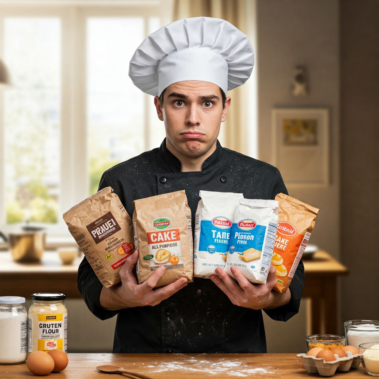 انتخاب آرد مناسب (Choosing Flour)