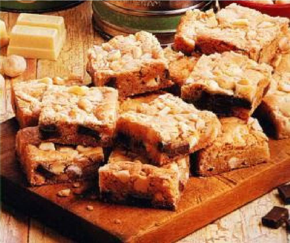 13-بلاندی براونی ترد با شکلات و مغز