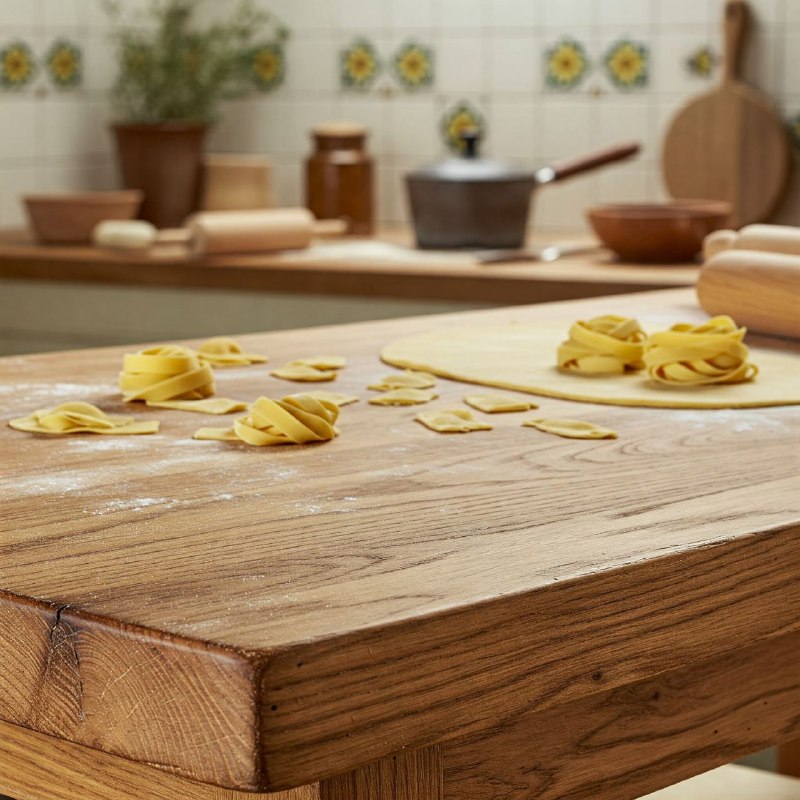 دلیل استفاده از سطح چوبی (اسپیاناتویا) برای ورز دادن خمیر 