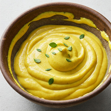 15-سس مایونز با ماست و کاری (Curry Yogurt Mayonnaise)
