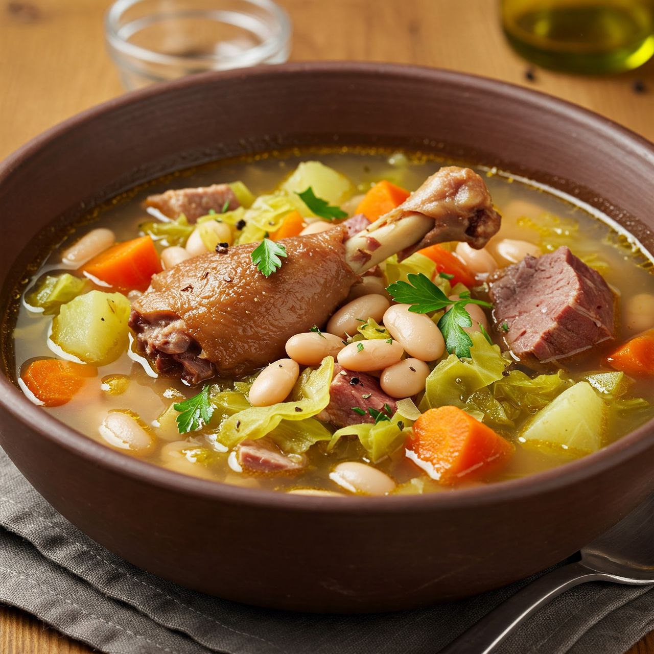 15-سوپ سبزیجات گاسکونی GARBURE GASCONNE