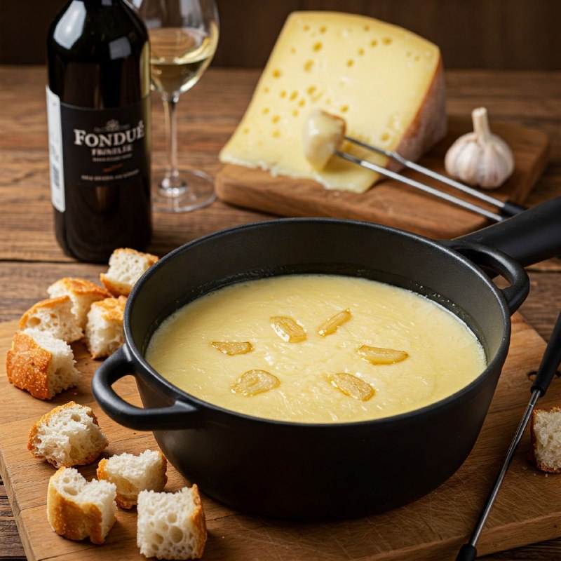 42-فوندو فرانس-کنته / Franche-Comté Cheese Fondue with Eggs