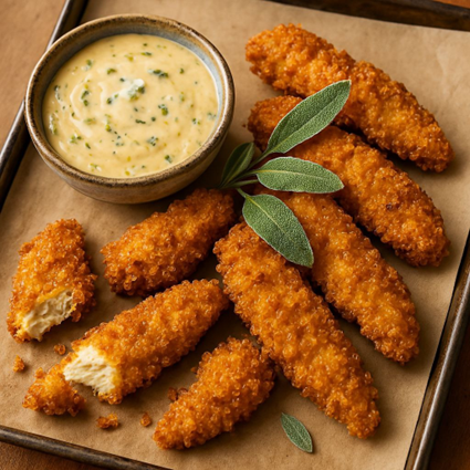 22-مرغ سوخاری با روکش کورن‌فلکس   Cornflake-Crusted Fried Chicken