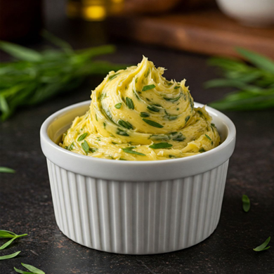 22-کره ترخون (Tarragon Butter)