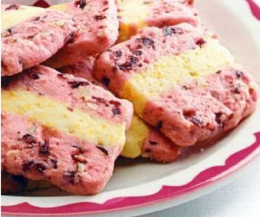 9-کوکی یخچالی کرنبری پرتقالی