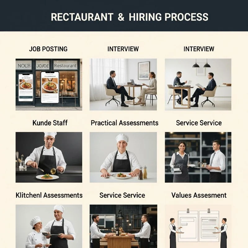 ۱. جذب و استخدام نیرو (Recruitment and Hiring)