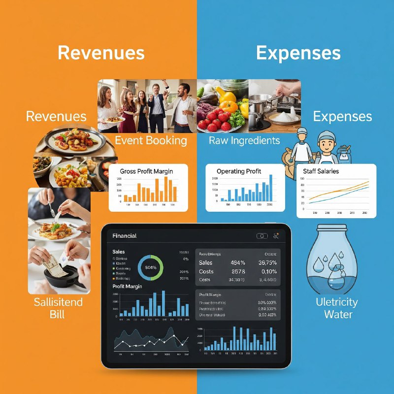 ۳. مدیریت درآمد و هزینه‌ها (Revenue and Expense Management)