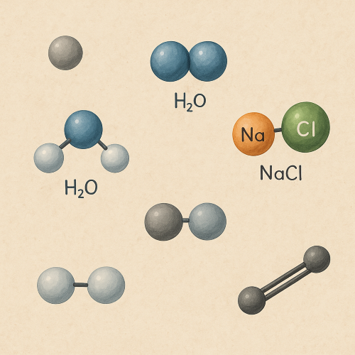 مولکول‌ها، ترکیب‌ها، و پیوندهای شیمیایی – بخش اول
