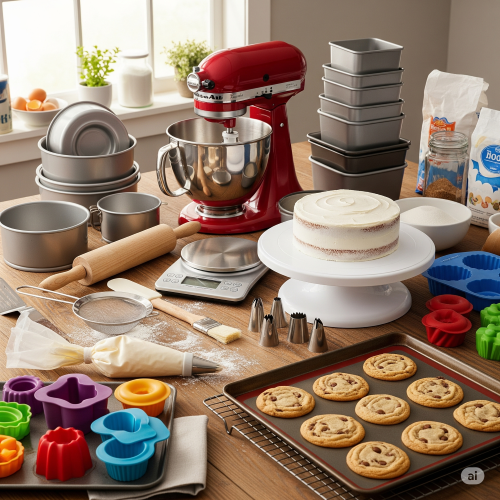 تجهیزات و ابزارهای بیکری و قنادی – خانگی