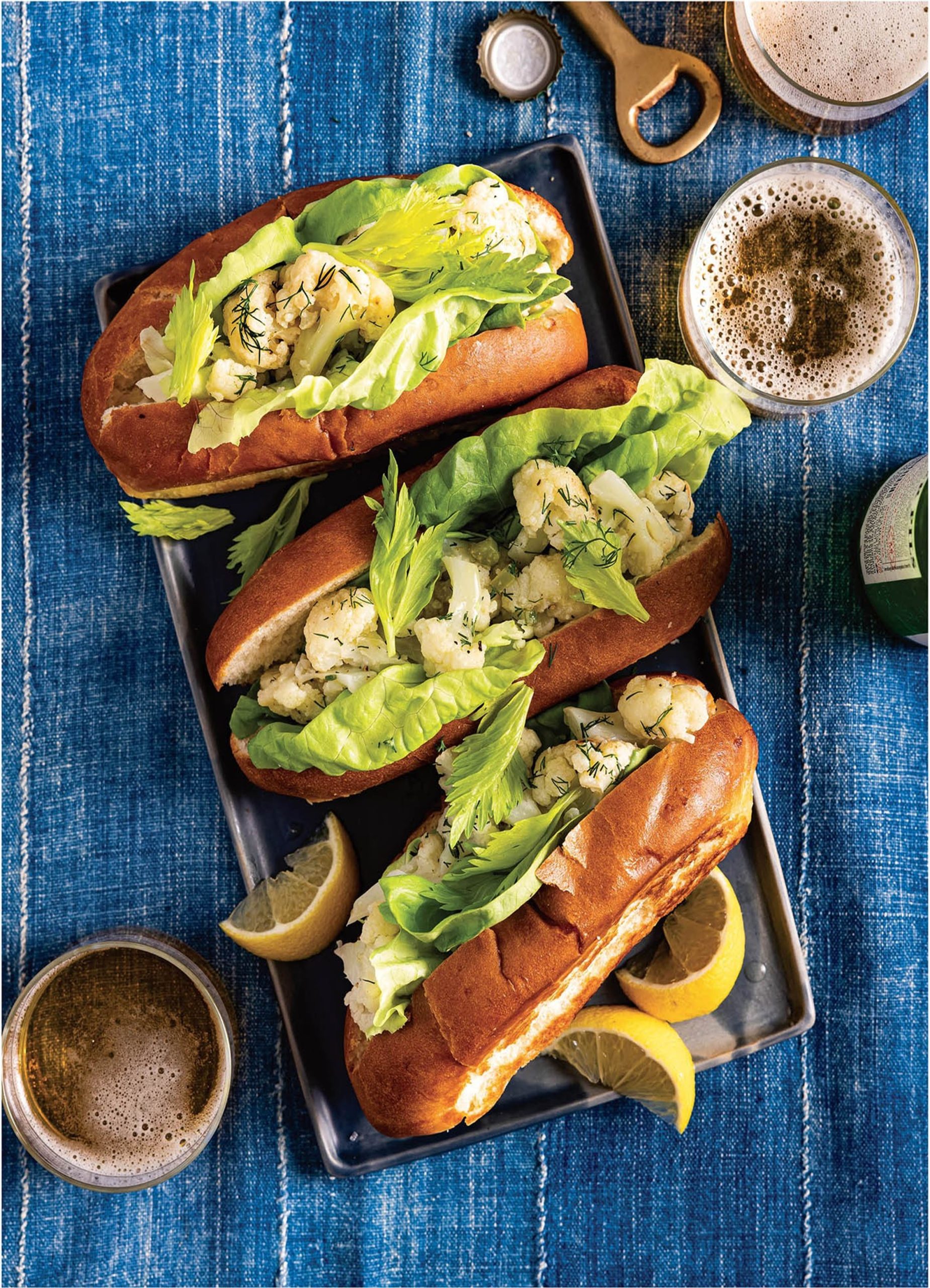 رول گل‌کلم آب‌پز در کره