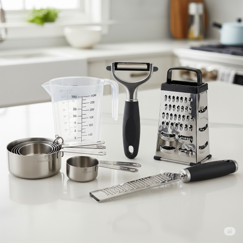  پیمانه استاندارد، پوست‌کن، رنده، میکروپلین