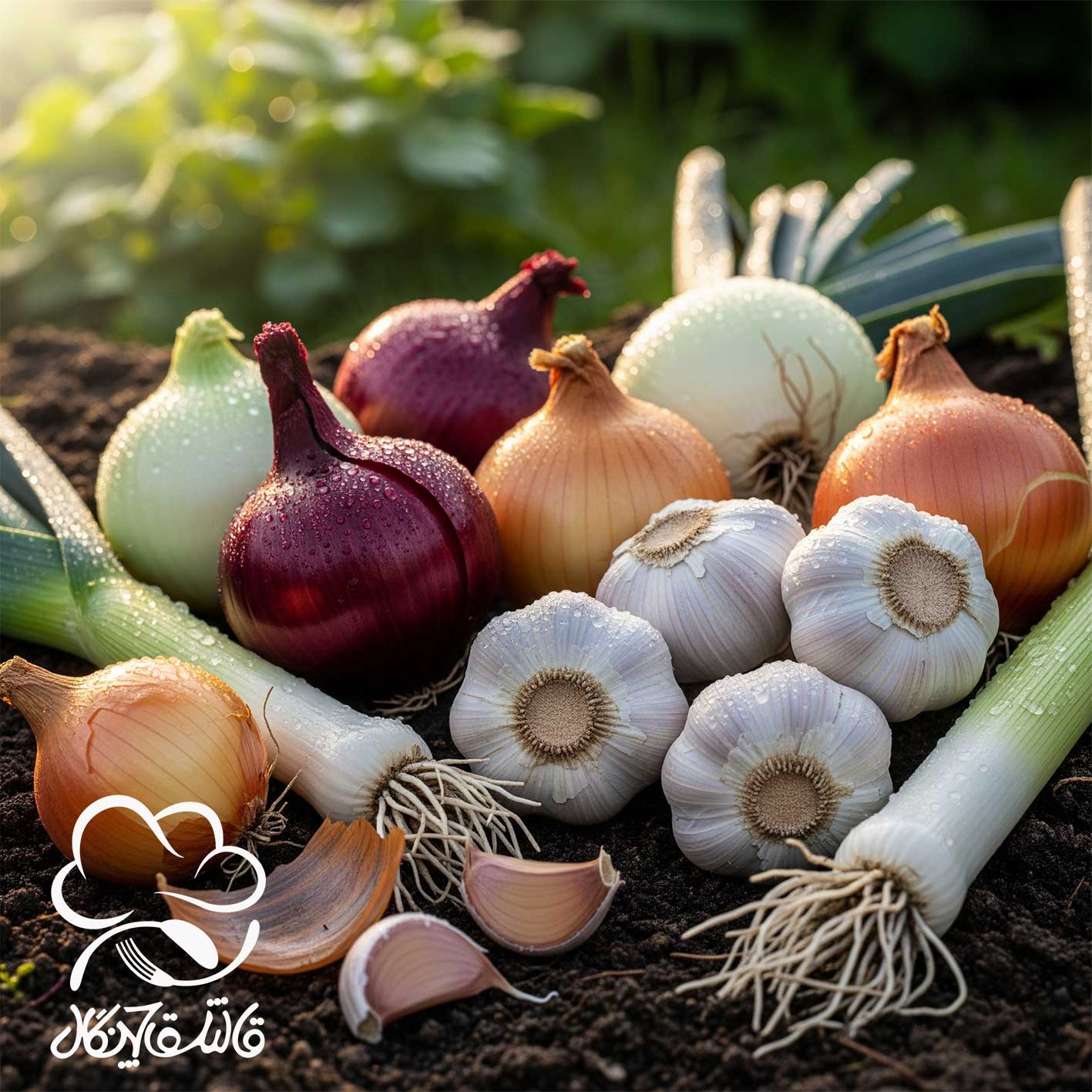 خانواده سبزیجات پیازی (Alliaceae / Amaryllidaceae)