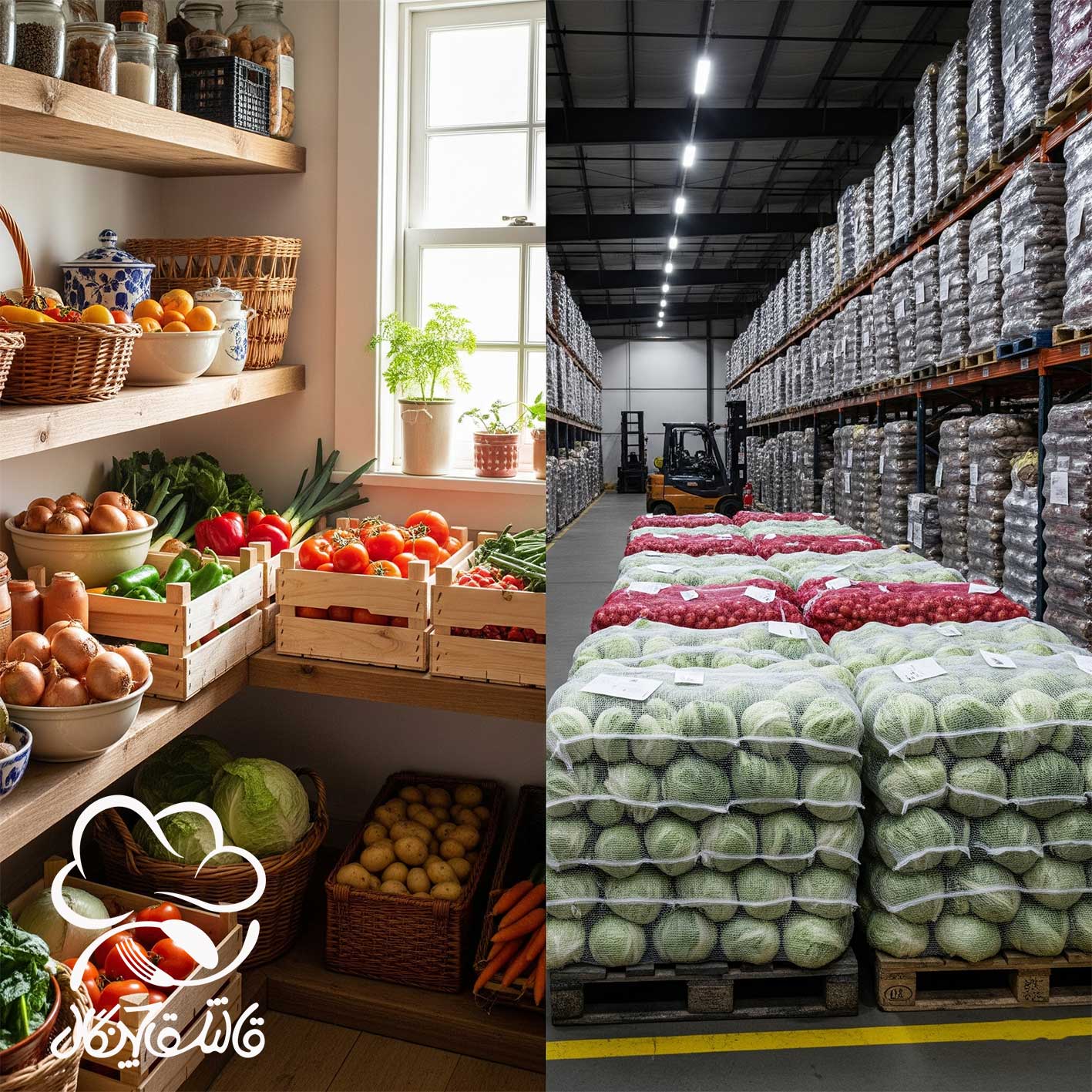 نگهداری سبزیجات در شرایط خانگی و صنعتی Preservation of vegetables in domestic and industrial conditions