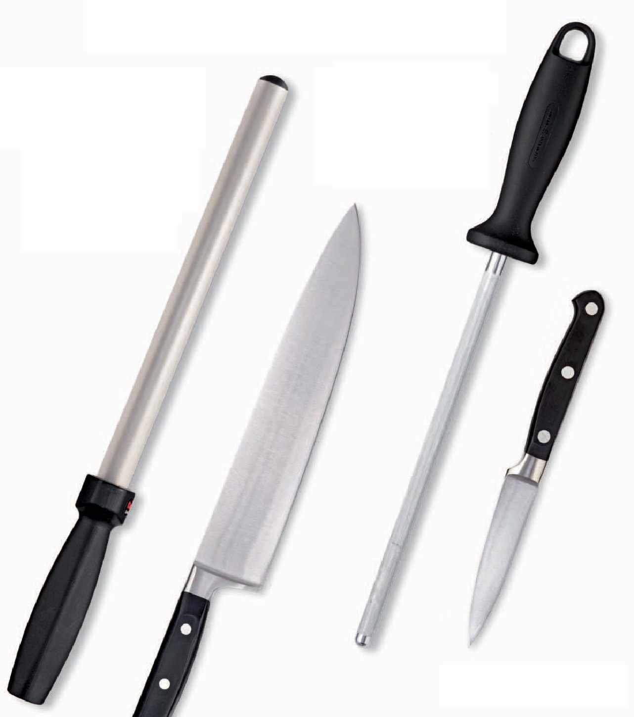 تراش‌دادن چاقوها (honing knives)